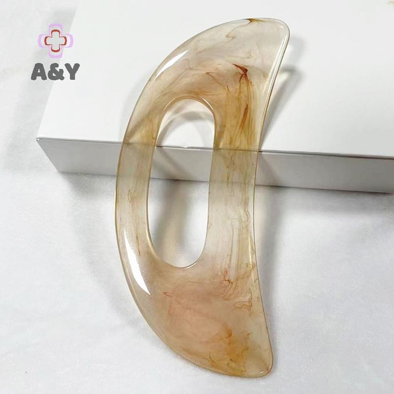A & Y 1 Bảng Guasha Đá Tự Nhiên Nhựa Tổng Hợp Scpy aping Board Công Cụ Massage.