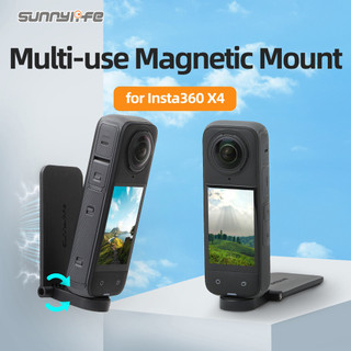 Dành cho DJI OSMO 360 / Pocket 4 / 3 / Insta360 X5 / X4 Giá đỡ từ tính Tay cầm cơ sở 360 GO3S / Ace Pro2 Giá đỡ từ tính để bàn Phụ kiện máy ảnh