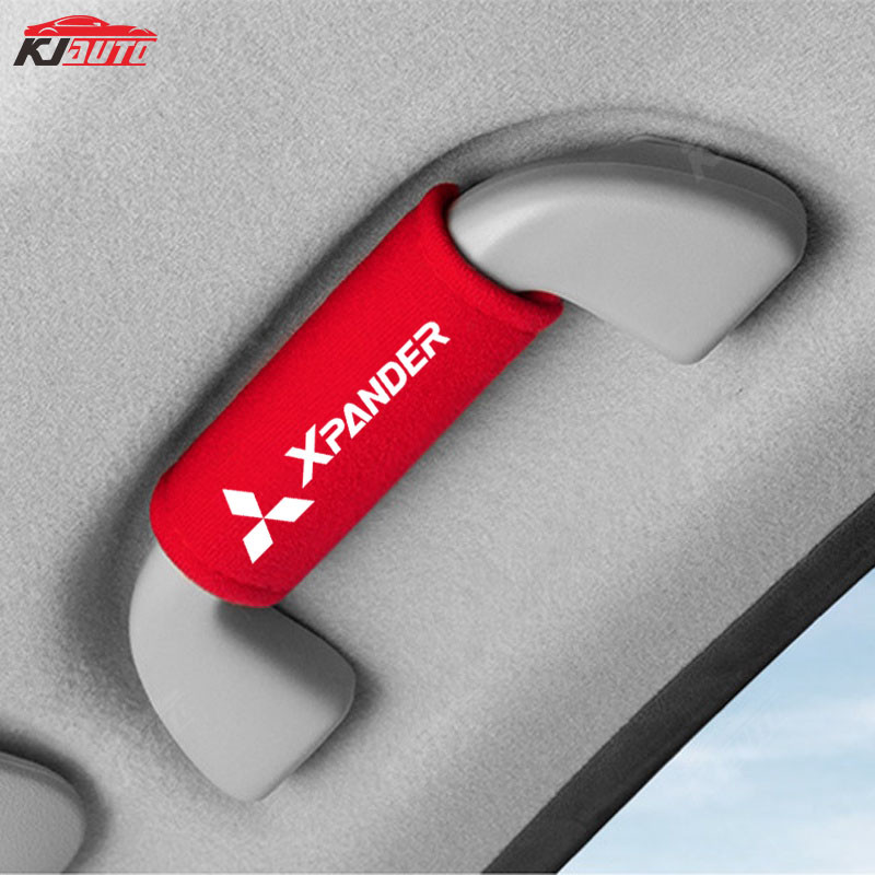 Mitsubishi Xpander Da lộn Tay nắm nóc ô tô Vỏ bảo vệ Tay nắm cửa Phụ kiện trang trí da