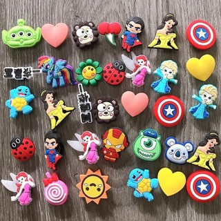 Giá Sỉ nút gắn dép 2D siêu rẻ - sticker charm sticker cài dép sục, satihu, dép cá sấu -Nhà Sấu