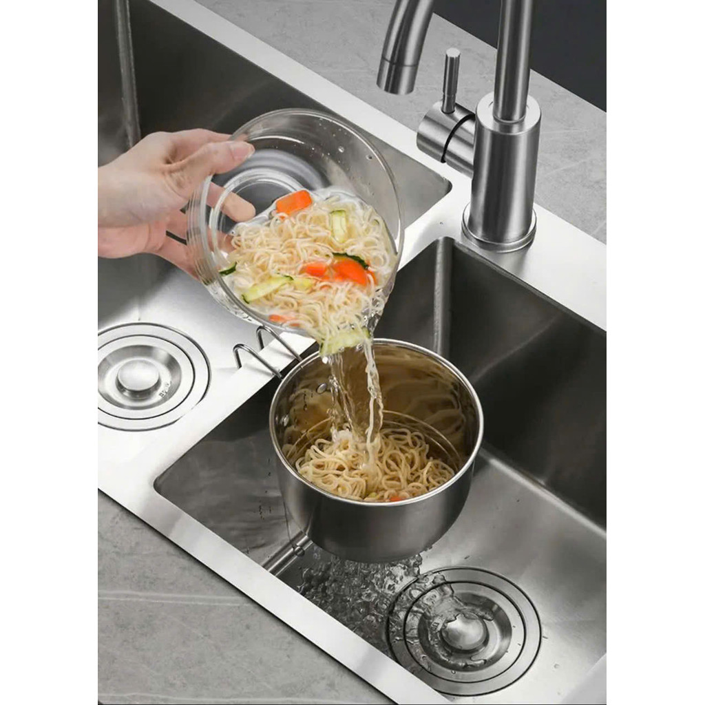 Rổ inox gắn bồn rửa chén, rổ lọc rác, rổ rửa rau củ quả | Shopee Việt Nam
