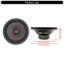 Loa tầm trung Niki 4inch 6 5inch 5Inch có còi nam châm bên ngoài cho thính giác