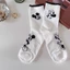 Ins Hợp Thời Trang Phong Cách Hàn Quốc Mickey Minnie Giữa Bắp Chân Tất Được Thiết Kế Hoạt Hình Dễ Thương Chuột Mickey Xuân Thu ​