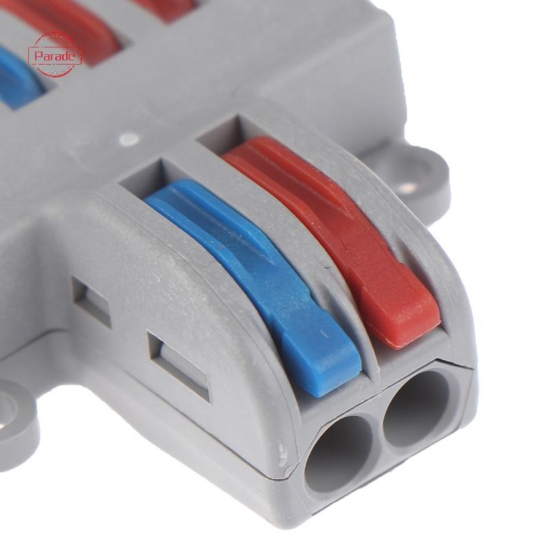 Parade Spring Lever Terminal Block Đầu nối dây cáp điện PCT-222 SPL-62 SPL kq VN