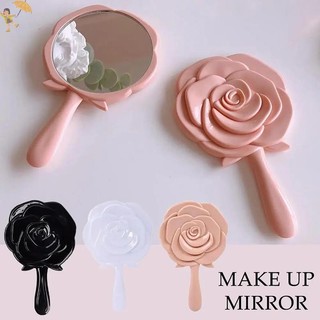 [Gou] Gương Vanity Cầm Tay 3D Stereo Retro Hoa Hồng Hình Mỹ Phẩm Gương Trang Điểm Gương Cầm Tay Gương Nhỏ Gọn Bé Gái Quà Tặng Sinh Nhật VN