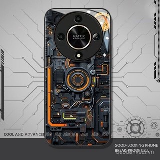 Honor x9b x9a X9C 5g ốp thông minh Honor x7b x8b 200 Pro Ốp chống sốc kèm Camera Ống kính bảo vệ ống kính Ốp điện thoại pcba bảng mạch cho nam sinh viên luby
