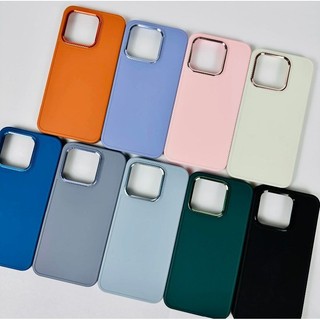 Ốp điện thoại di động dùng cho Xiaomi 13 bao toàn bộ 13Pro Vỏ bảo vệ chống rơi 14 da mờ xiaomi14 Pro màu trơn Spot goods