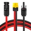 Cáp sạc năng lượng mặt trời 12AWG sang XT60 để sạc phiêu lưu và khẩn cấp