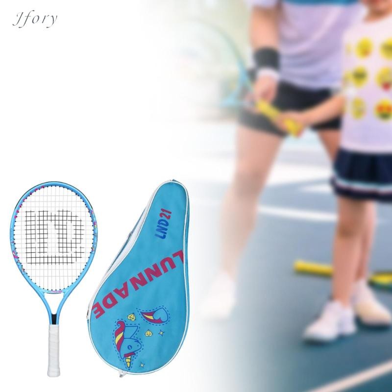 Jfory Trẻ Em Tennis Vợt Tennis Tay Cầm Chống Trơn Trượt Cho Người Mới Bắt Đầu Khung Sợi Carbon Chống Sốc Có Túi Để Thực Hành Sân Vườn