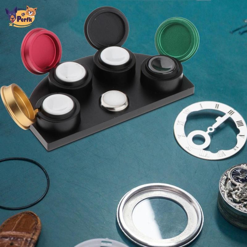 Đồng hồ Giá đỡ cốc dầu 4 món Phụ kiện đa chức năng Có thể tái sử dụng Sửa chữa thực tế
