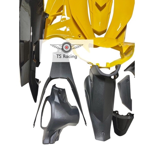 Dàn áo sirius 110 - sirius 50 - vàng đen - tặng team 3 lớp