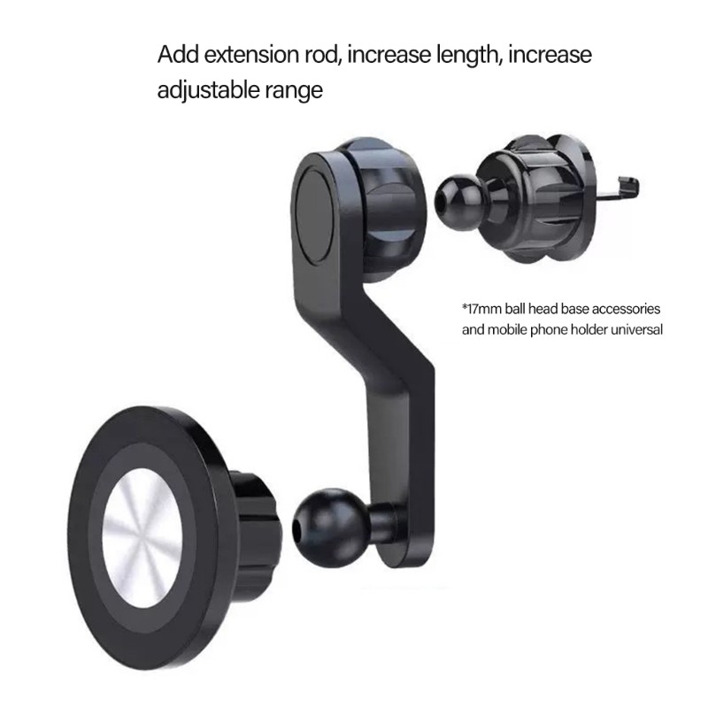 SELA Car Vent Giá đỡ điện thoại Phụ kiện Giá đỡ mở rộng Thanh cho Ổ cắm Giá đỡ máy tính bảng