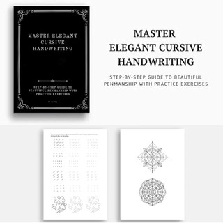 Master Elegant Cursive Workbook Cải thiện kỹ năng viết tay cho học sinh