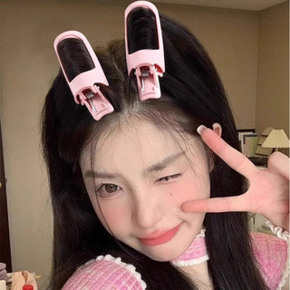 [3-5 Ngày Đến] Kẹp Tóc Lông Tơ Cho Nữ Tăng Cường Âm Lượng Thái Cao, Dụng Cụ Tạo Kiểu Tóc Bằng Nhựa Màu Hồng Để Tập Tức Thì & Dễ Dàng Sử Dụng