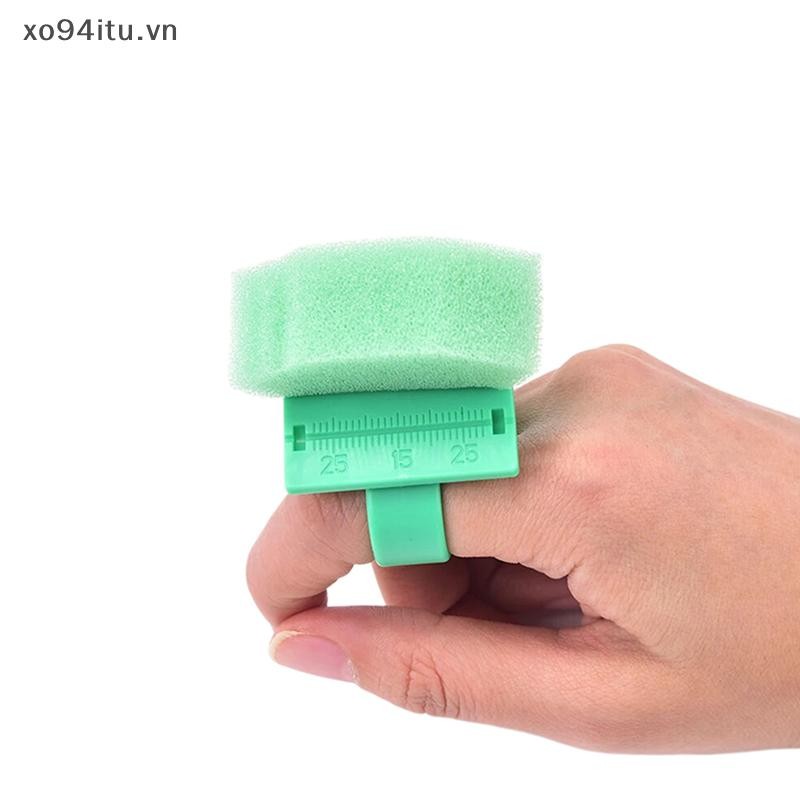 Xoitu Nha Khoa Endo File Block Endo File Holder Thước Rễ Kênh Ngón Tay Vòng Nội Nha Dụng Cụ Đo Ngón Tay Làm Sạch Bọt Biển VN