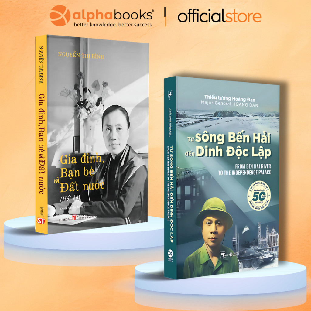 Sách - Lẻ/Combo: Gia Đình, Bạn Bè, Đất Nước (BM) + Giờ Khắc Số 0 + Từ Sông Bến Hải Đến Dinh Độc Lập (Alpha Books)