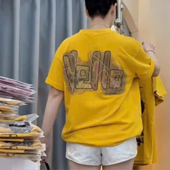 Áo Thun Cô Gái Tết Tóc Kim Sa Hello KCloset Áo Phông Cotton Dày Dặn Dáng Rộng Nam Nữ NA120