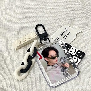 [Móc khóa acrylic] Mặt dây chuyền ba lô Li hai mặt Friend Xi, quà tặng sáng tạo, mặt dây chuyền ENHYPEN, thiết bị ngoại vi trong suốt LQNG