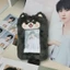ESSENCEH Sang Trọng Photocard, Phim Hoạt Hình Gấu Xe Buýt Cửa Tay Áo, Dễ Thương Nhiều Phong Cách Hình Ảnh Thần Tượng Động Vật Hiển Thị Thẻ Học Sinh Túi Mặt Dây