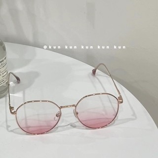 Kính má hồng Nữ Ins Công cụ tiện dụng mặt trơn