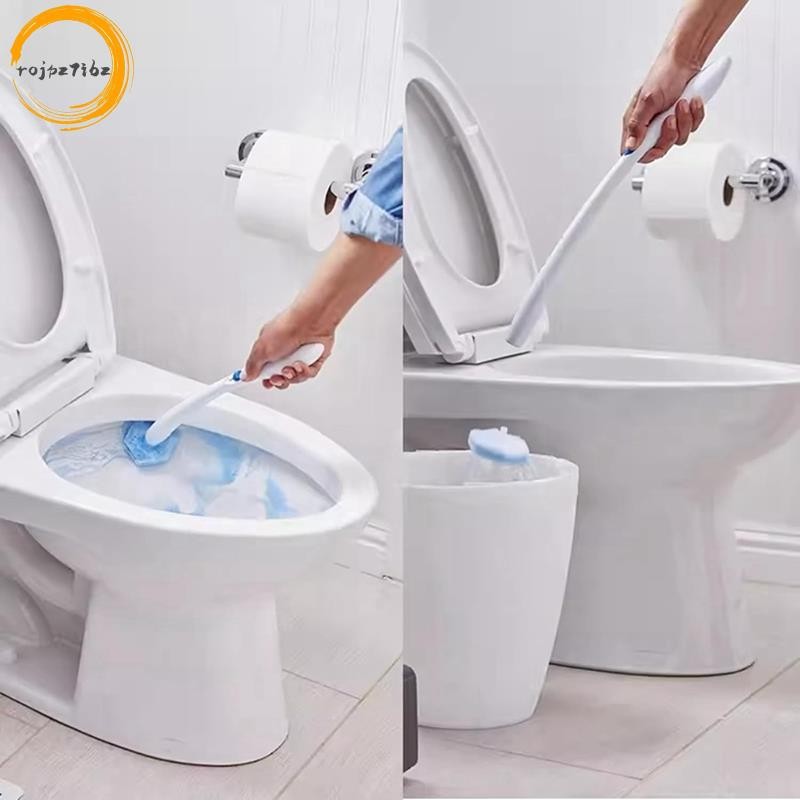80 Chiếc Bàn Chải Vệ Sinh Dùng Một Lần Sợi Hai Lớp Bàn Chải Vệ Sinh Đổ Lại Cây Đũa Phép Làm Sạch Nạp Cho Clorox Bền