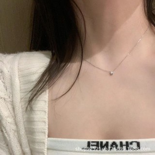 Vòng cổ kim cương booger cho nữ dây chuyền xương đòn cùng kiểu mẫu mới cao cấp không phai màu Instagram