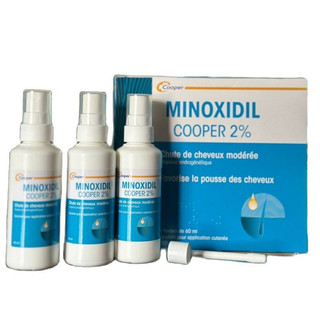 Xịt chống rụng Minoxidil Cooper 2% cho cả nam & nữ 3x60ml [ TN ]