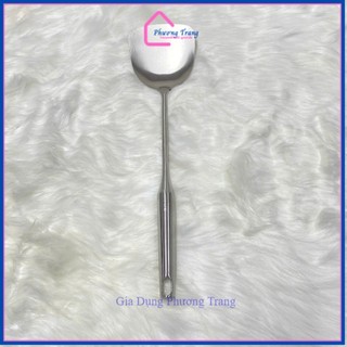 Sạn Xẻng Chiên Xào Inox 304 - Tay Cầm Dài 37cm, Độ Bền Cao, An Toàn Cho Sức Khỏe - Phương Trang