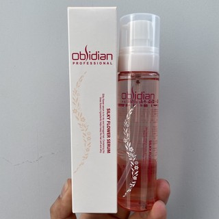 Huyết thanh dưỡng tóc siêu mềm mượt Silky Flower Serum OBSIDIAN 110ml [ TN ]