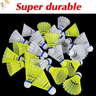 [GOU] 1 CÁI Cầu Lông Nhựa Vàng Trắng Học Sinh Cầu Lông Nylon VN