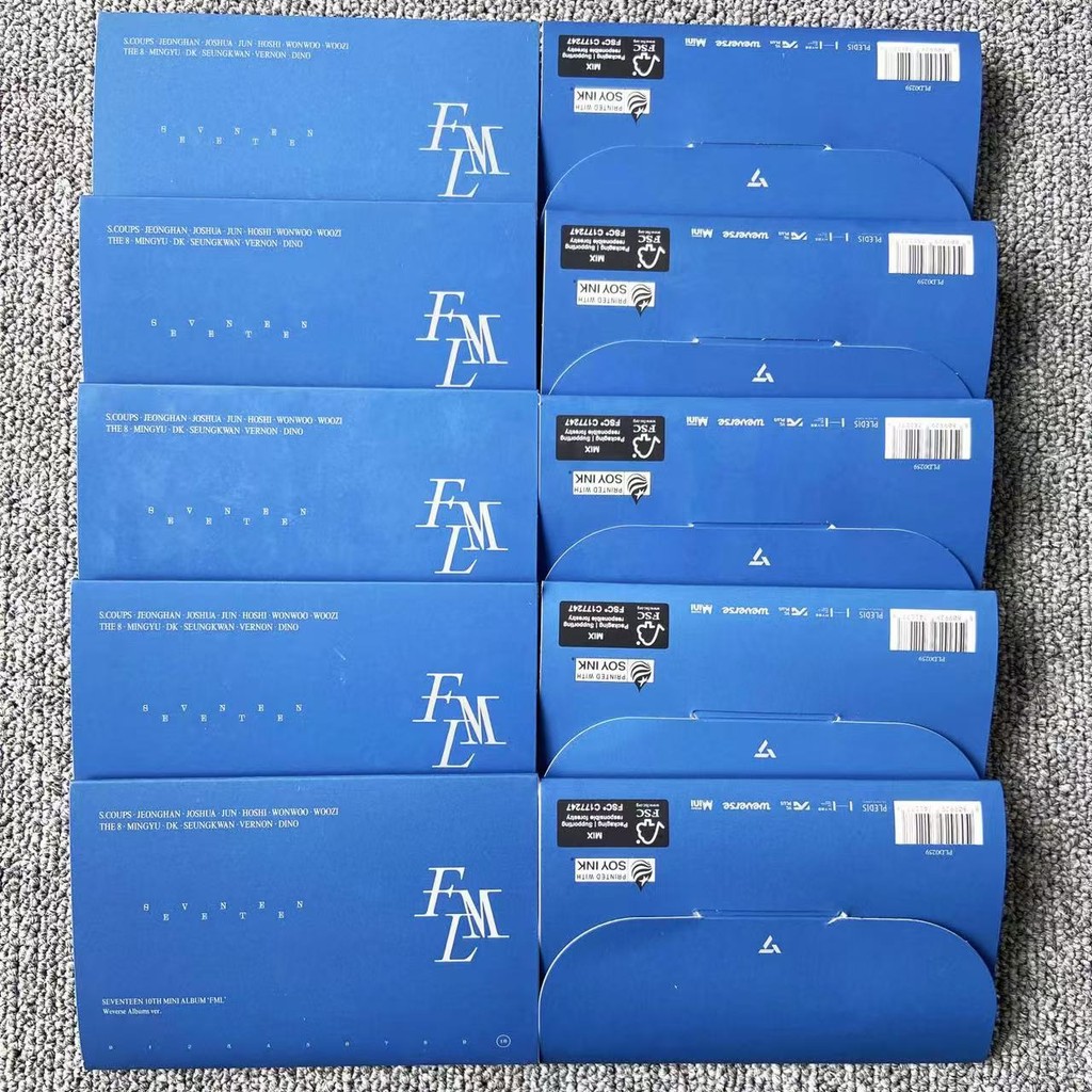 Seventeen FML 10Th Mini Album Wvs Album Ver (Mã QR đã hết hạn)