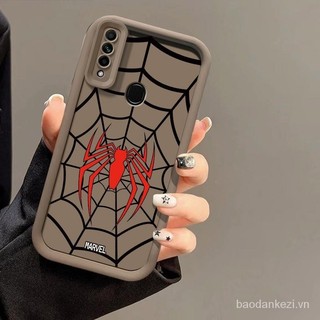 Spider-Man trường hợp đối với Vivo 1901 1902 1904 1906 1916 trường hợp mềm Red Spider điện thoại vỏ trở lại cove bxvw