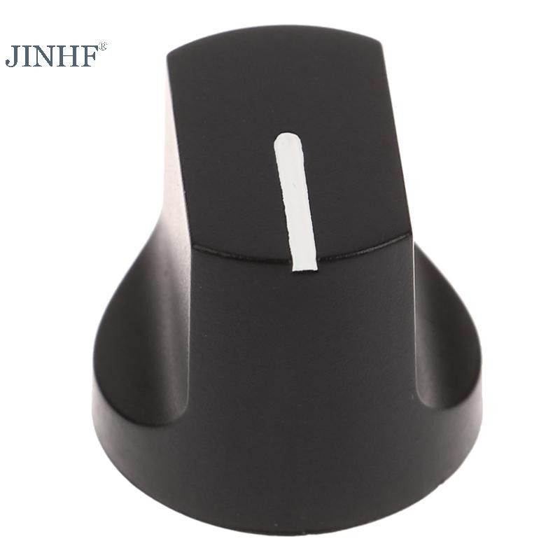 JINHF 5 Cái Mỏ Vịt Loại Núm 19 * 16mm Điện Áp Bakelite Núm Mã Hóa Ban Nhạc Trục Hoa Lỗ 6mm Núm HOT
