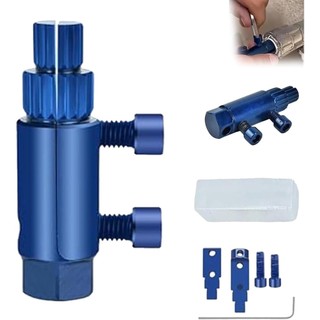 Dụng cụ vắt ren ống bị hỏng Dụng cụ vắt ren ống bị hỏng Dụng cụ tháo ren van bị hỏng Dụng cụ tháo vòi bị hỏng Dụng cụ tháo vít sọc cho ống nước vòi bị hỏng 1 cái nhựa đa năng di động