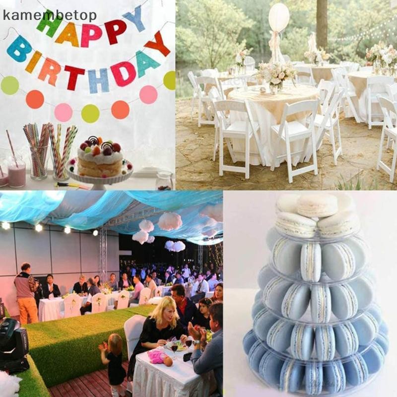 Beto 6 / 10 Tầng Macaron Hiển Thị Đứng Cupcake Tháp Giá Để Bánh Khay Nhựa Cho Đám Cưới Sinh Nhật Bánh Trang Trí Dụng Cụ Bánh n