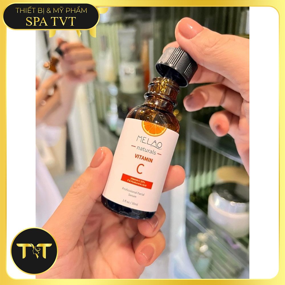 VITAMIN C MELAO 30ML & VITAMIN C HÀN QUỐC 5 VỈ X 10 ỐNG – HỖ TRỢ SÁNG DA, GIẢM THÂM, TĂNG ĐÀN HỒI