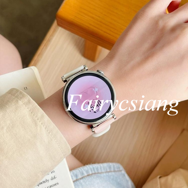 Dây đeo silicon mỏng 18mm 20mm 22mm cho Samsung Galaxy Watch 7 FE 6 5 4 44 40mm 6Classic 43 / 47mm GearS3 Vòng đeo tay
