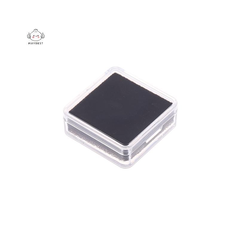 Maybest 1 Hộp Bảo Quản Trần Hộp Đựng Nhựa Hiển Thị Đá Quý Màu Có Đệm Bên Trong Đôi Hộp Đá Trần {VN}