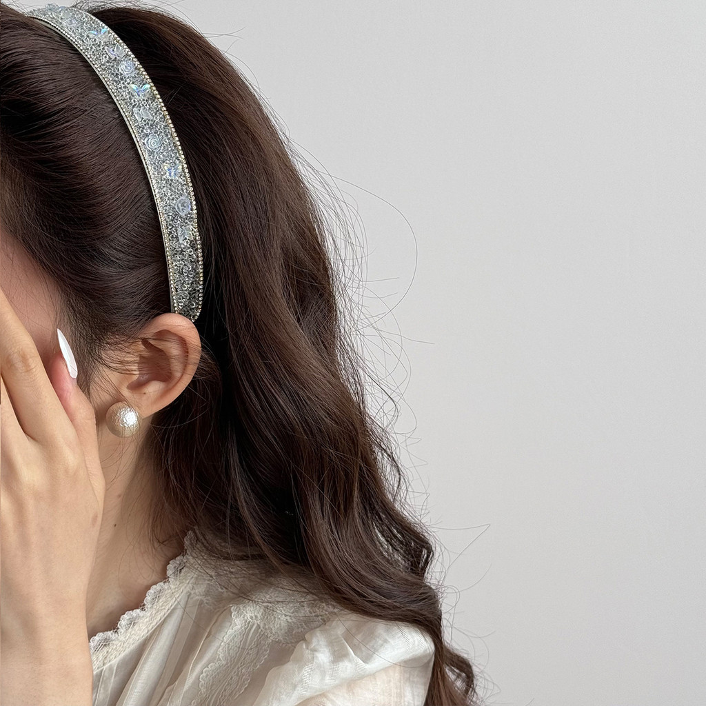 Vòng buộc tóc pha lê sang trọng dành cho nữ