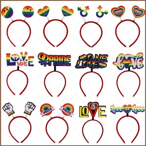 YT2 LGBT Pride Parade tóc theo chủ đề trang trí tiệc ban nhạc Phụ kiện tóc TY2
