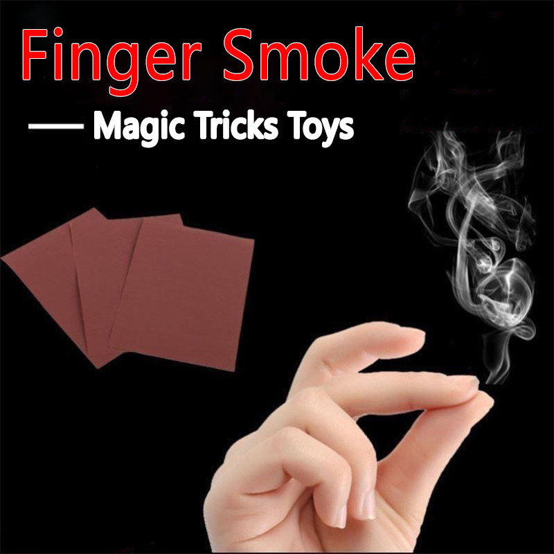 Ngón Tay Khói Ma Thuật 10 Chiếc Giấy Ma Thuật Đồ Chơi Đạo Cụ Ma Thuật Hiệu Ứng Trò Chơi Sốc Đạo Cụ Sân Khấu Magic Show