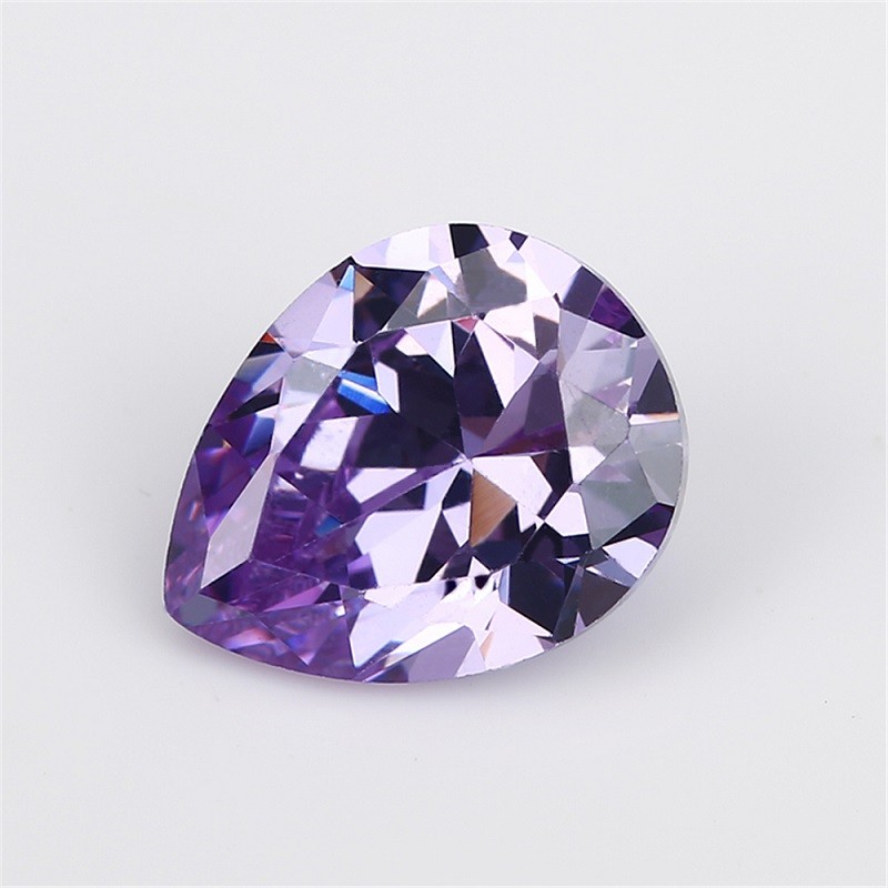 5A Oải Hương Lê Cắt 3x5mm~10x12mm, 15/30 Chiếc, Đá Cubic Zirconia Cho Trang Sức DIY