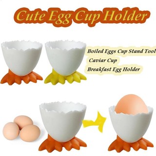 Kawaii Trứng Cốc Đựng Trứng Luộc Hộp Đựng Trứng Ăn Sáng Hộp Đựng Trứng Dễ Thương Giá Đỡ Bảo Quản trứng cá muối Cốc Phụ Kiện Nhà Bếp Tách Trứng Hộp Đựng enmdavn