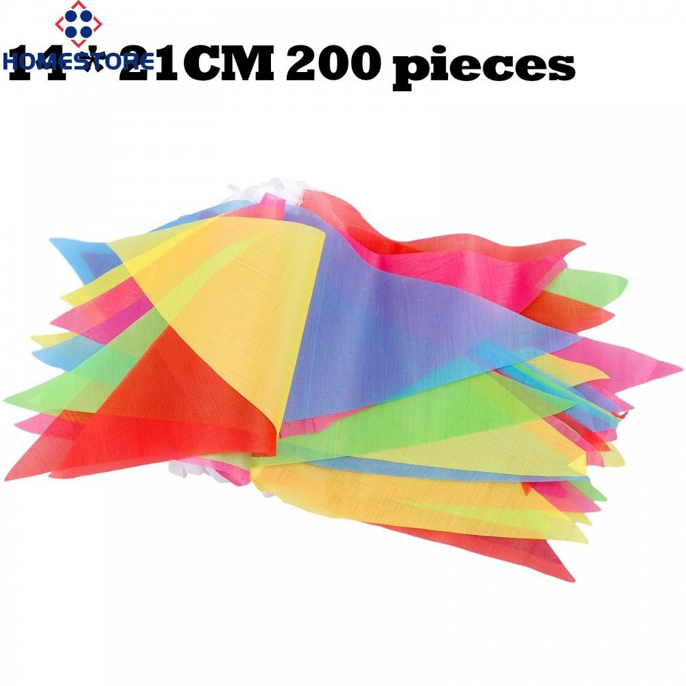 [Homestore]High Quality Practical Triangle String Flag Banner ...