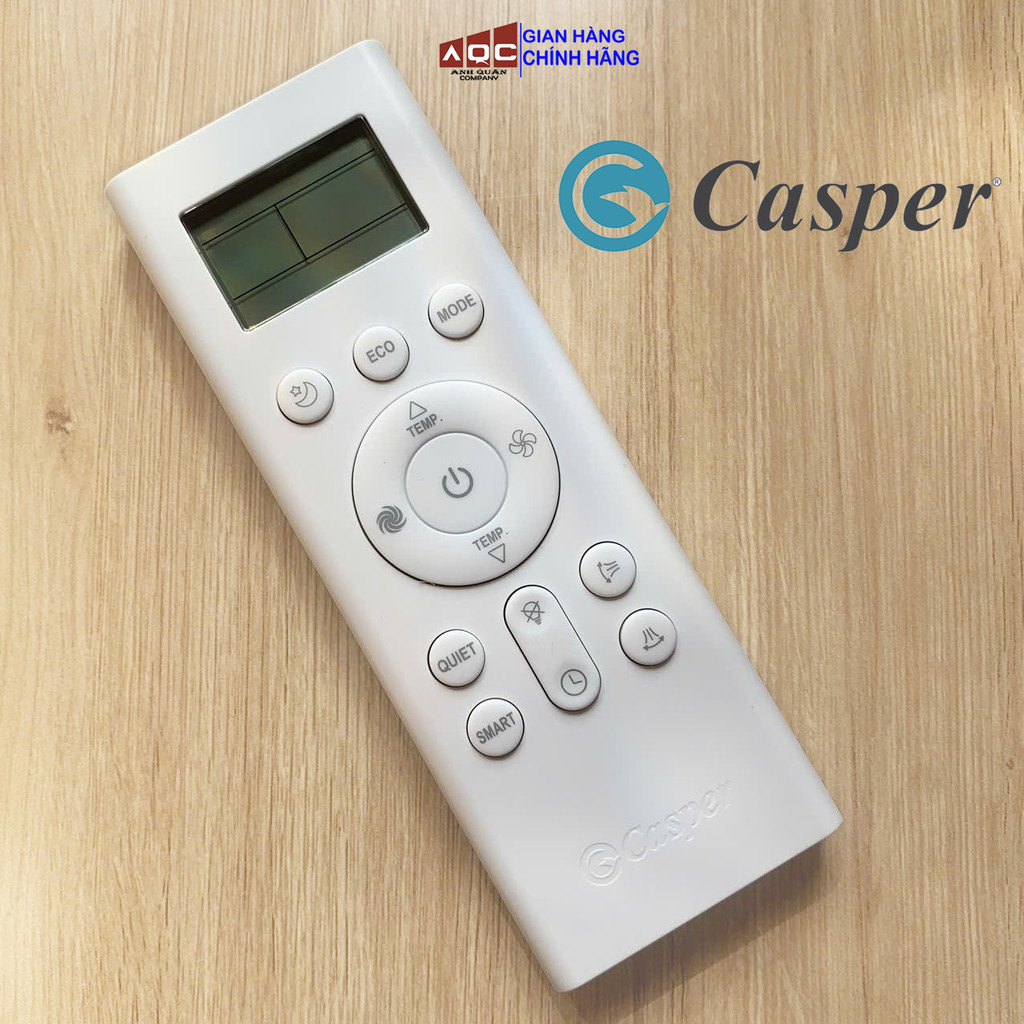 Remote Điều Khiển Điều Hoà CASPER MẪU 6 vuông logo in chìm | Shopee ...