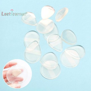 Lostcorner Mềm Silicone Gel Puff Bọt Biển Cho Mỹ Phẩm Mặt Kem Nền BB Ăn Mỹ Phẩm Puff Dụng Cụ Trang Điểm Mới