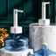 Máy bơm nước điện ICUCKO, Máy phân phối nước tự động điều chỉnh 3 bánh 2 trong 1, Đơn giản có chân đế Sạc USB Máy hút nước thông minh cho nhà bếp gia đình