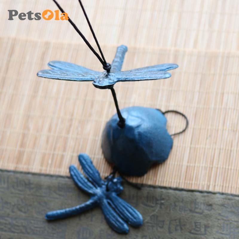 Nhật Bản Chuông Gió Windchime Chuồn Chuồn Trang Trí Vintage Gang Gió Chuông Sân Sân Trang Trí Nhà Trang Trí Phòng