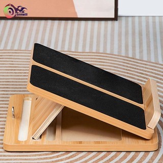 Dovewill Slant Board Stretch Board Ván trượt gỗ để tập luyện Yoga