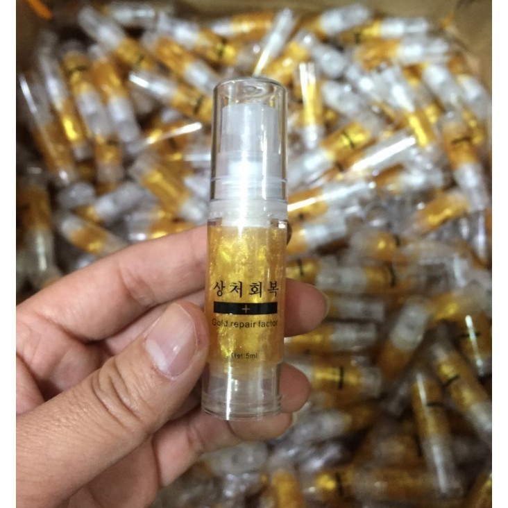 Dưỡng tinh chất Hàn màu vàng 24k - Dưỡng môi sau phun xăm pxtm